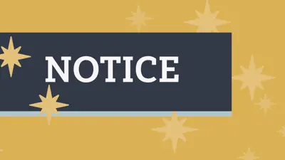 Notice